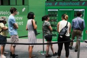 事业是指在线经纪商Robinhood未能加入标普500指数 盘前下跌3%