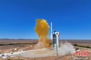 事业是指我国首颗地球物理场探测业务卫星“张衡一号”02星成功发射