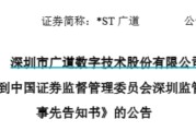 事业是指顶格重罚！*ST广道实控人被终身市场禁入